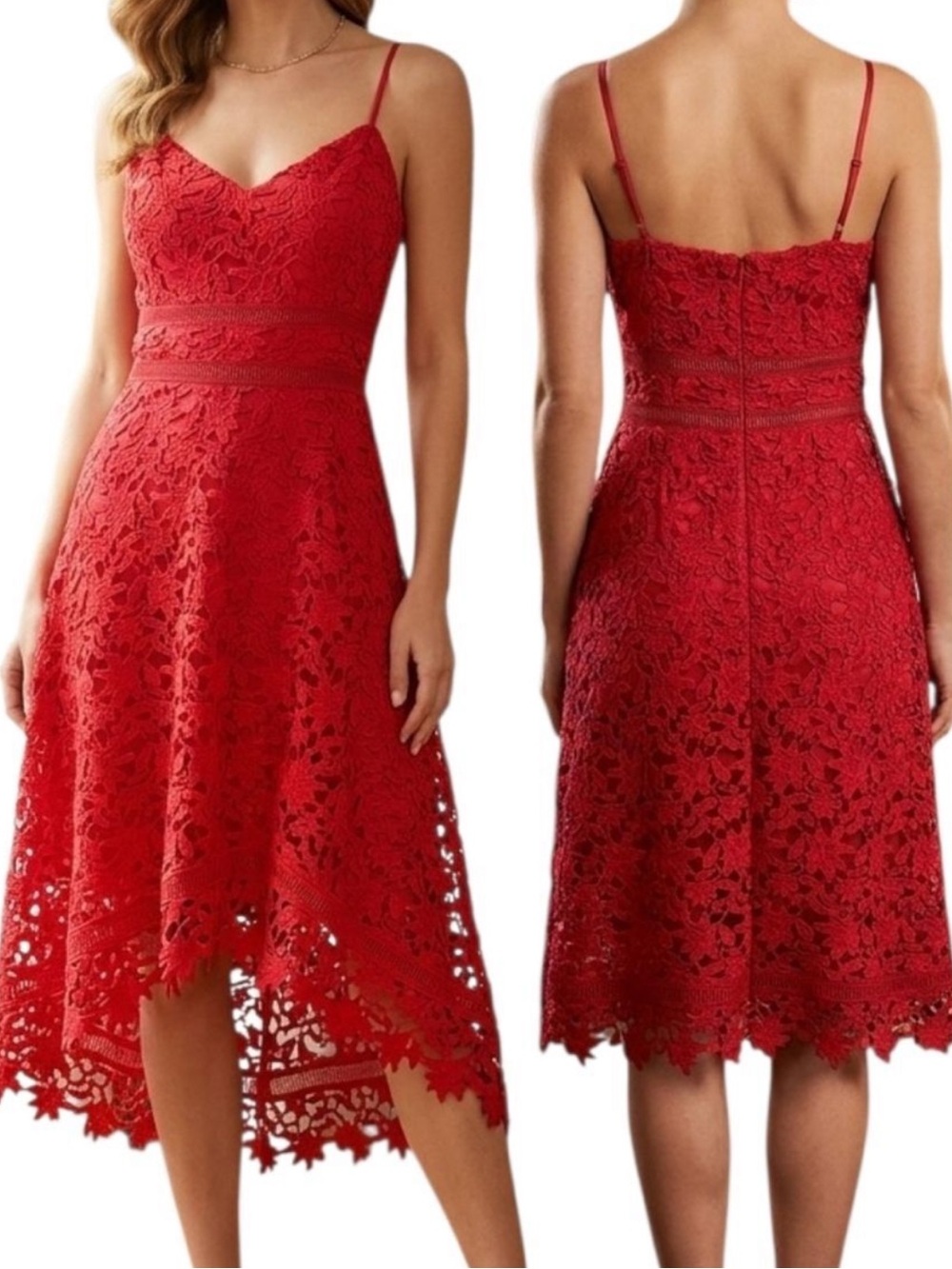 Eliza J Red Dress NWT